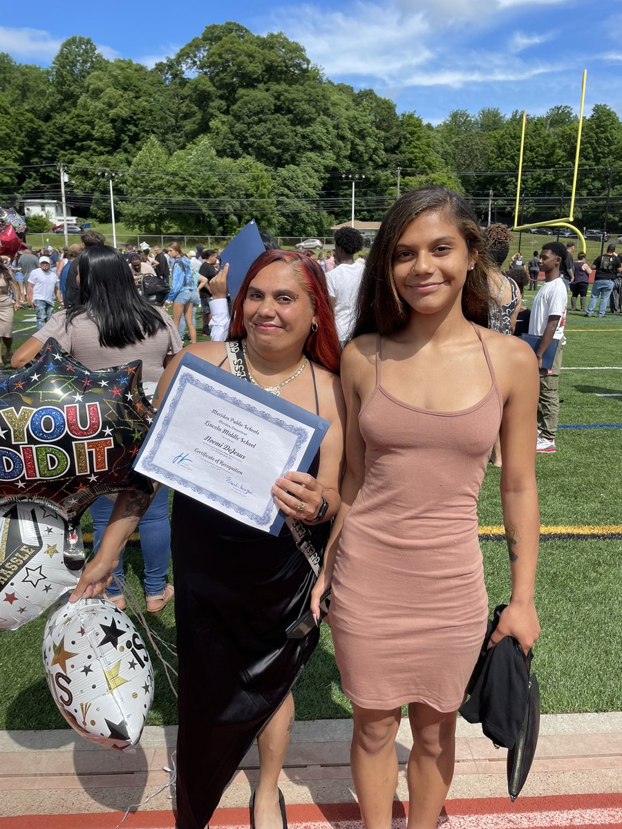 Jessica Hodum (@hodumlms) on Twitter photo Wrapped up the 23-24 school year with 8th grade promotion today! Show the world what you’ve got LMS class of 24! #brightspot #makegoodchoices #oncealeopardalwaysaleopard
<a href="/MeridenK12/">Meriden K12</a> Wrapped up the 23-24 school year with 8th grade promotion today! Show the world what you’ve got LMS class of 24! #brightspot #makegoodchoices #oncealeopardalwaysaleopard
<a href="/MeridenK12/">Meriden K12</a>