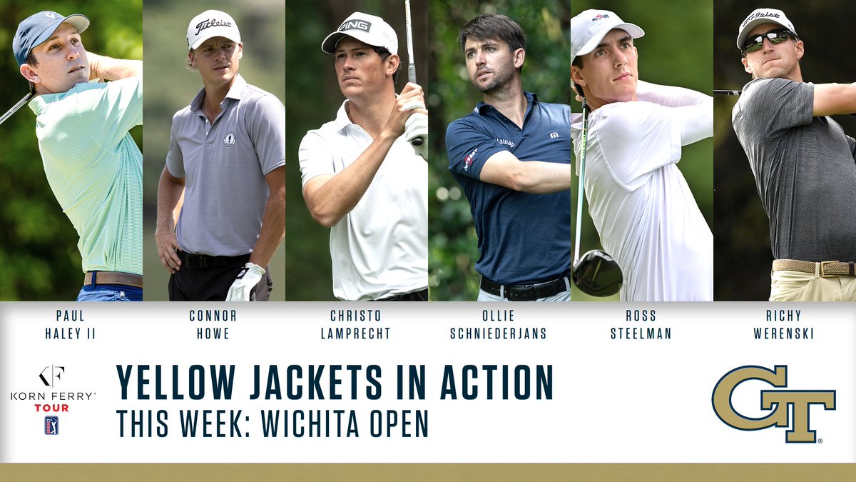 #PROJACKETS
Christo Lamprecht making his <a href="/KornFerryTour/">Korn Ferry Tour</a> debut this weekend in Kansas, six Jackets in the field.