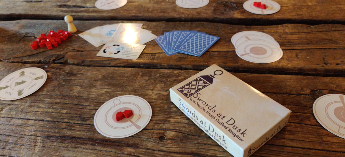 OrigamiAndroid's tweet image. Hey folks, I'm participating in a board game showcase over in Williamsburg on the 23rd, showing off Swords at Dusk! If you use my discount code (SWORDS) you can get 20% off the ticket price, come by!

eventbrite.com/e/indie-board-…