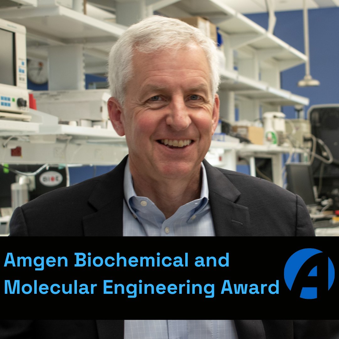 Fischell Institute for Biomedical Devices (@fischellinstumd) on Twitter photo Fischell Institute Director William "Bill" Bentley was recently awarded the <a href="/Amgen/">Amgen 🧪🔬🧬</a> Biochemical and Molecular Engineering (BME) Award.
This prestigious award is given to recognize research excellence and leadership in BME.
Congrats Dr. Bentley 🎉
fischellinstitute.umd.edu/news/story/bil… Fischell Institute Director William "Bill" Bentley was recently awarded the <a href="/Amgen/">Amgen 🧪🔬🧬</a> Biochemical and Molecular Engineering (BME) Award.
This prestigious award is given to recognize research excellence and leadership in BME.
Congrats Dr. Bentley 🎉
fischellinstitute.umd.edu/news/story/bil…