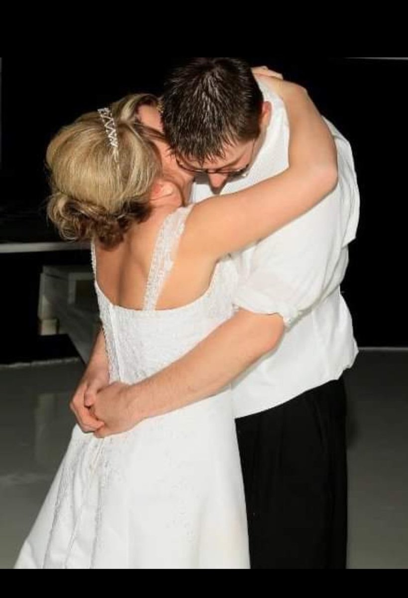 Today is mine and my husband's 13th wedding Anniversary. Yup 13 years ago I missed the <a href="/taylorswift13/">Taylor Swift</a>  concert that was on my wedding day. We were dancing to Love Story in this photo if I remember correctly!