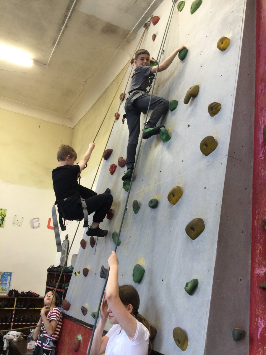 We have enjoyed climbing this afternoon 🧗‍♂️