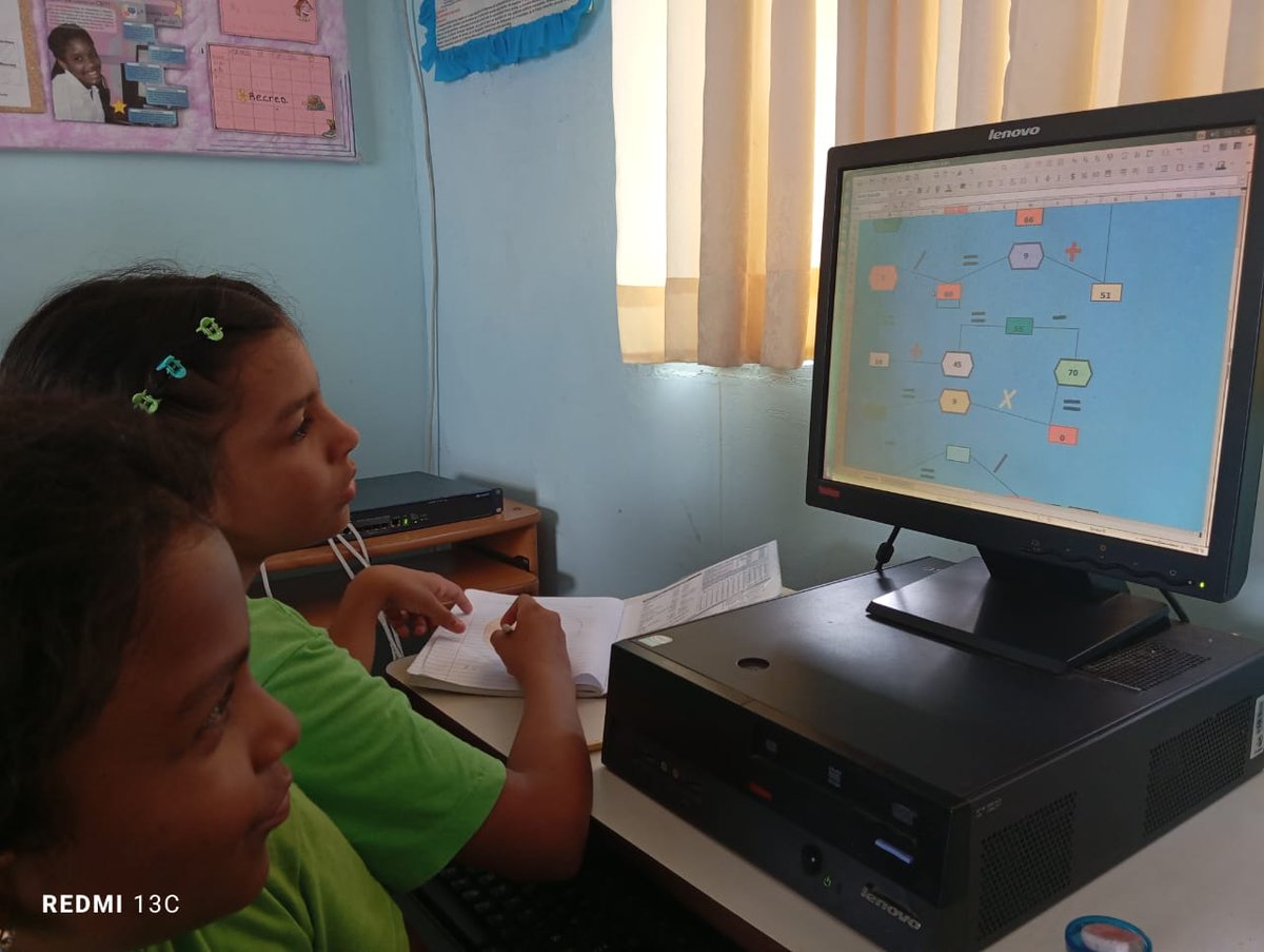 CbitApure's tweet photo. Hoy #11Jun📸| Tutores del Cbit Leonardo Agrinzones realizan actividad pedagógica con niños de 4to grado "Laberinto Matemáticos", en el   Mcpio #SanFdo  Edo #Apure .
#SomosFundabit https://t.co/r5OMRRlg0k