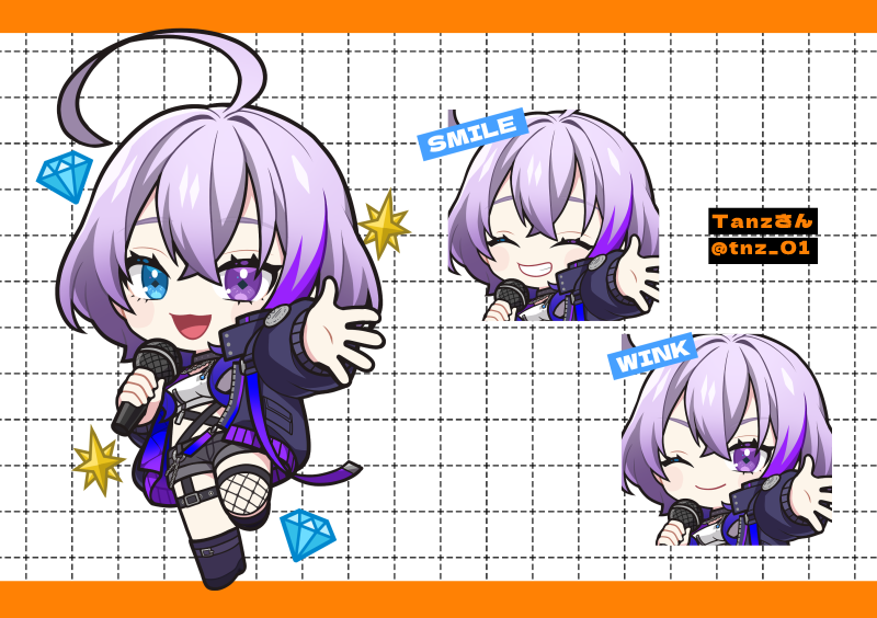 【お仕事】Tanzさん(tnz_01)、まゆるさん(mayuru_24)、メルユさん(meruyu2525)のデフォルメイラストを制作させて頂きました。6/15開催のTanzさん主催イベントでグッズにもして頂いてますので、宜しくお願いします😊
https://t.co/XKjHa4D7so 