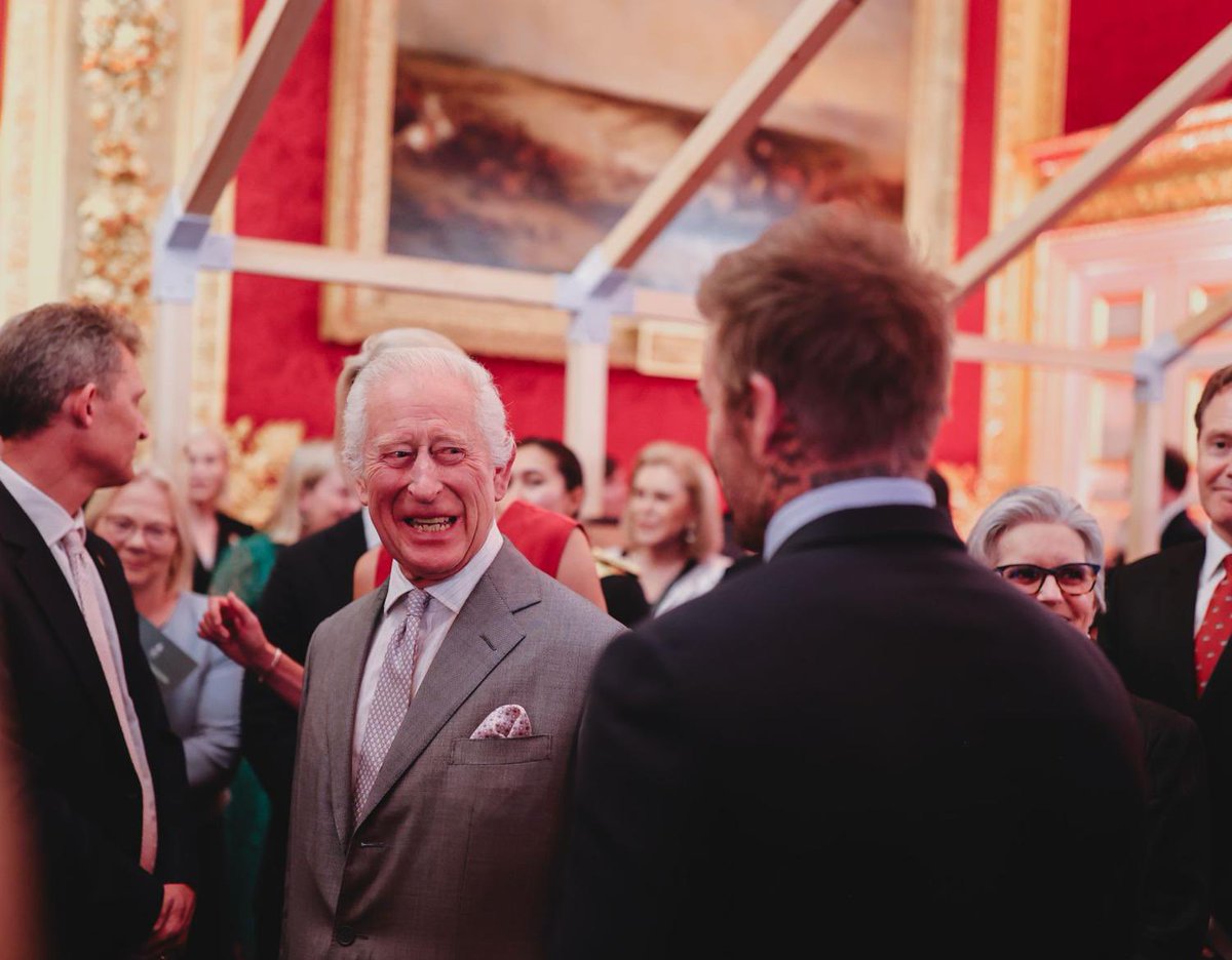 KingsFdn's tweet photo. Celebrating the work of The King’s Foundation at our inaugural Awards ceremony at St James’s Palace this evening. 

Congratulations to all the winners amongst our students, alumni and charity partners. https://t.co/Q73uSh2J4T