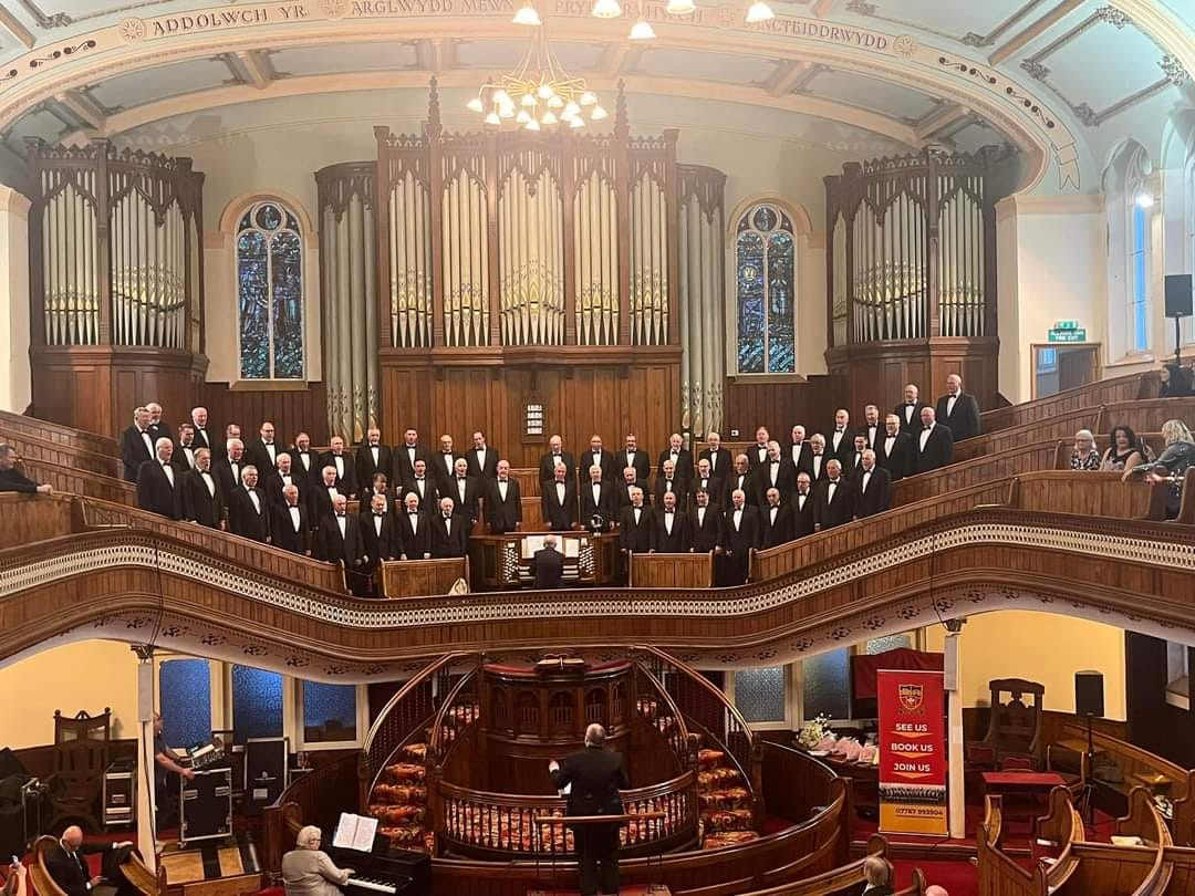 EmilyJHowells's tweet photo. Three fantastic choirs
One great cause @alzheimerssoc 
@MorristonRFCChr @Pentrehafod 
We are excited for Friday! Tickets still available. 💙 https://t.co/9HfB599SRk