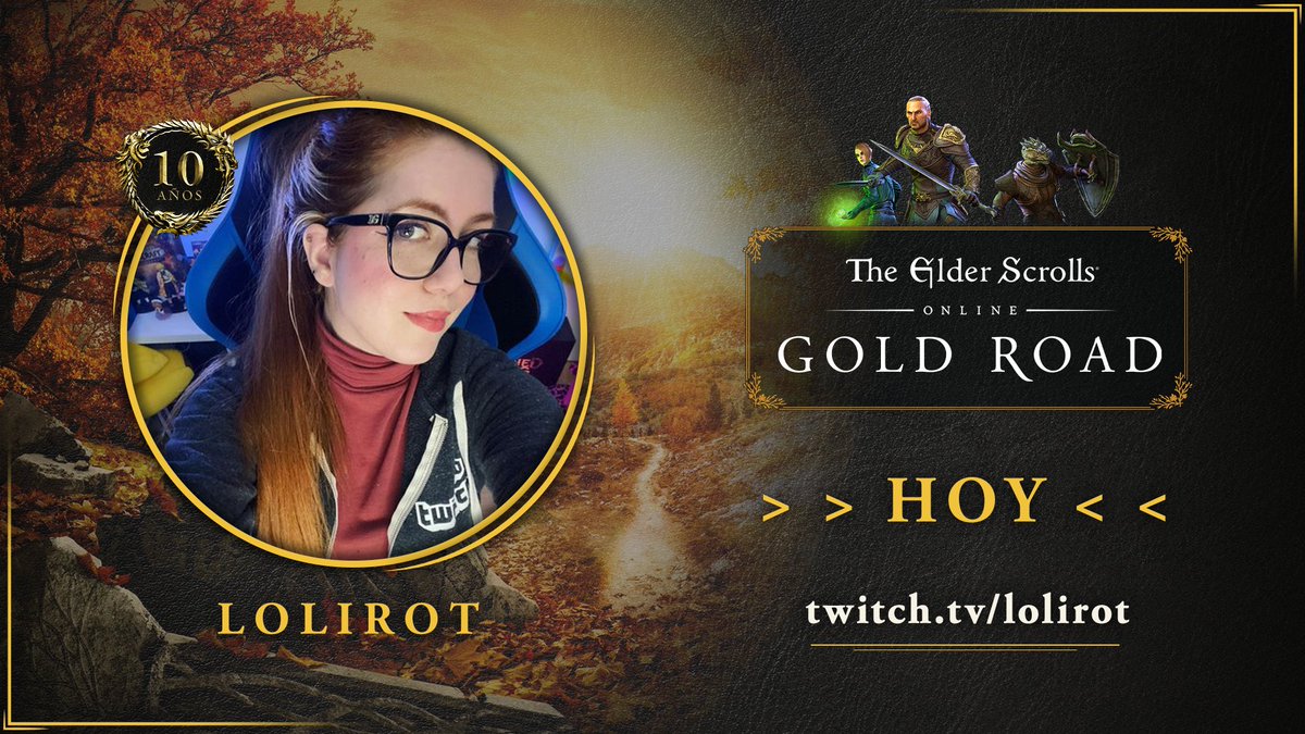 BethesdaLATAM's tweet photo. ¡Es marTes con T de Tamriel! Esta noche nos sumamos a @Lolirotve para descubrir el misterio detrás de Ithelia ⚔️ 

¡Nos vemos ahí!

🗓️ HOY
🕥 8 PM🇲🇽/ 11 PM🇦🇷
▶️ https://t.co/xYGIpR1sA8 https://t.co/JiGRW5Wsce