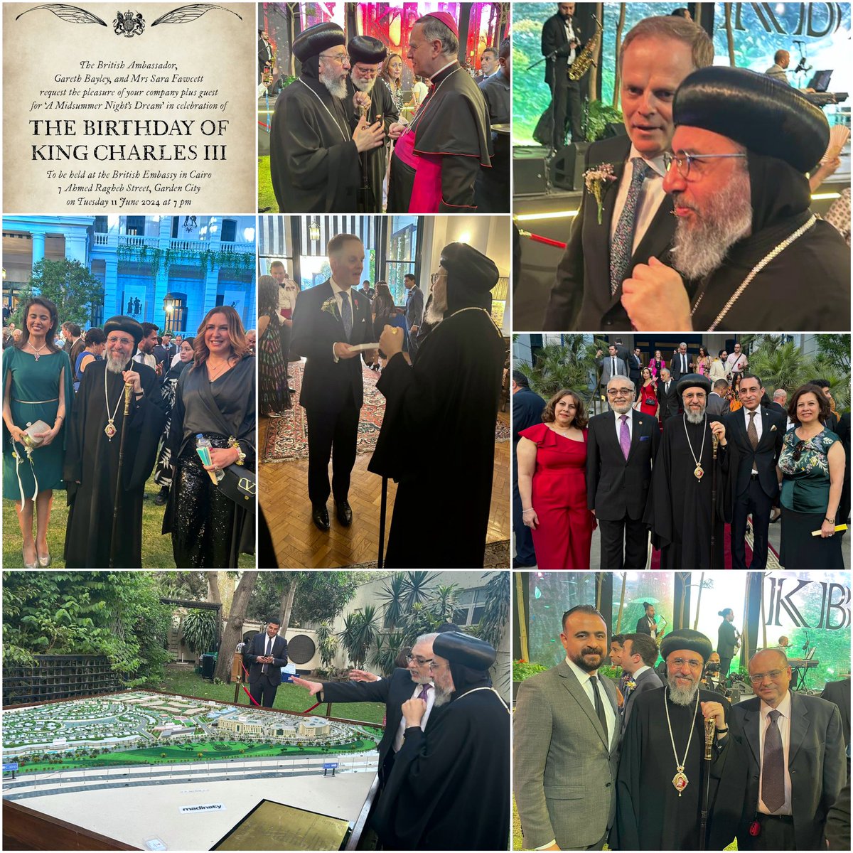 Privileged to attend this evening’s <a href="/UKinEgypt/">UK in Egypt</a> Embassy Cairo reception, at the invitation of His Excellency <a href="/GarethBayleyUK/">Gareth Bayley, British Amb to Egypt 🇬🇧🇪🇬</a>, HM Ambassador to the Arab Republic of Egypt, marking the birthday of HM #TheKing, with a wonderful opportunity to reconnect and connect with so many