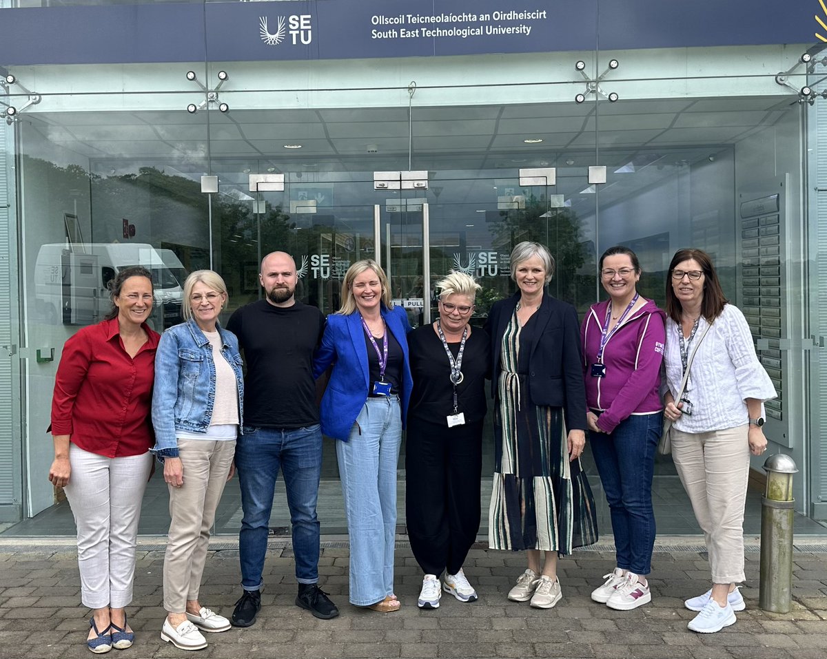 Siobhan Smyth (@siobhansmyth2) on Twitter photo Thanks for the invitation to lead the workshop on our VR simulation Nursing Education project to Staff at South East Technological University, SETU, Waterford. We were made very welcome. Great interest!
<a href="/yvonnefinn99/">Yvonne Finn</a> <a href="/louiselmurphy/">Louise Murphy</a> #VR <a href="/nursemidwifeUoG/">School of Nursing and Midwifery UofG</a> <a href="/GalwayCMNHS/">University of Galway CMNHS</a> Thanks for the invitation to lead the workshop on our VR simulation Nursing Education project to Staff at South East Technological University, SETU, Waterford. We were made very welcome. Great interest!
<a href="/yvonnefinn99/">Yvonne Finn</a> <a href="/louiselmurphy/">Louise Murphy</a> #VR <a href="/nursemidwifeUoG/">School of Nursing and Midwifery UofG</a> <a href="/GalwayCMNHS/">University of Galway CMNHS</a>