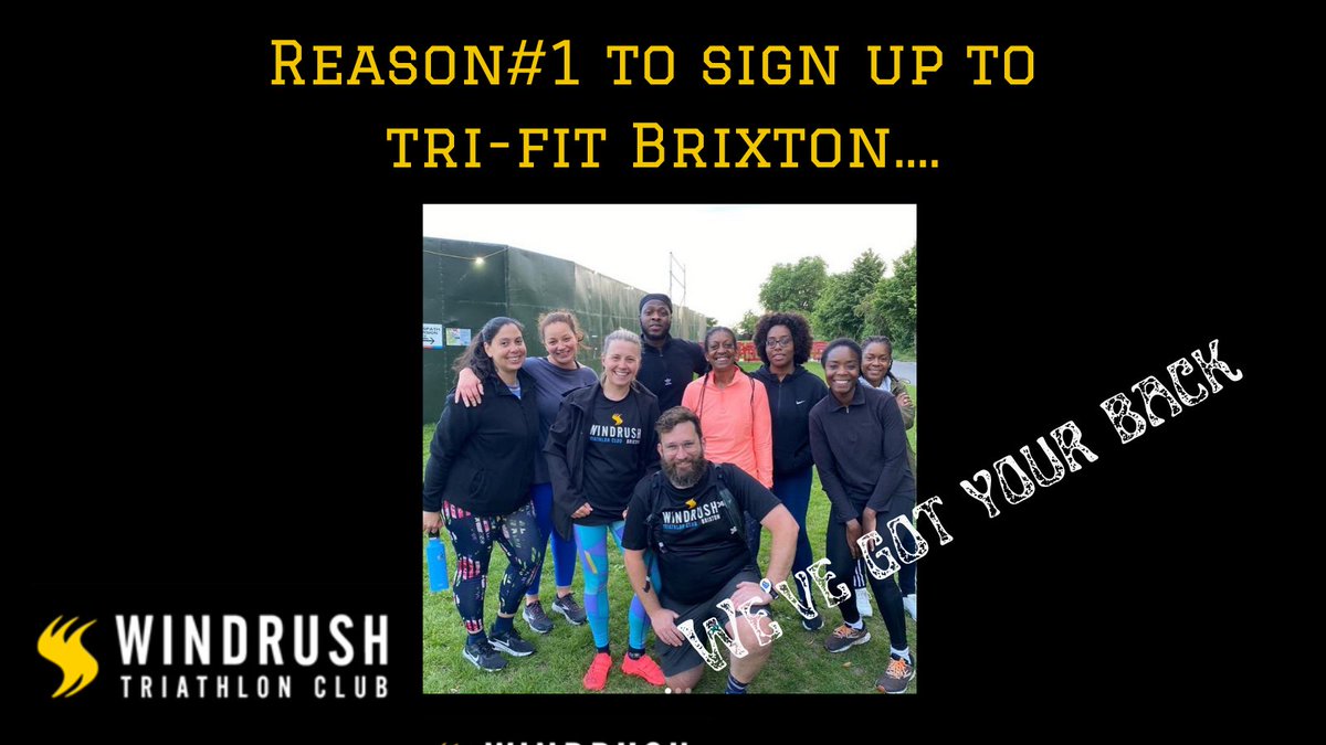 Whether it's  your fantastic Trifit Brixton teammates or the incredible Windrush Tri  Club coaches, we're here for you and we've got your back!

#triathlon #aquathlon #lambeth #southlondon #brockwellpark #brockwelllido #running #swimming #getfit #challengeyourself