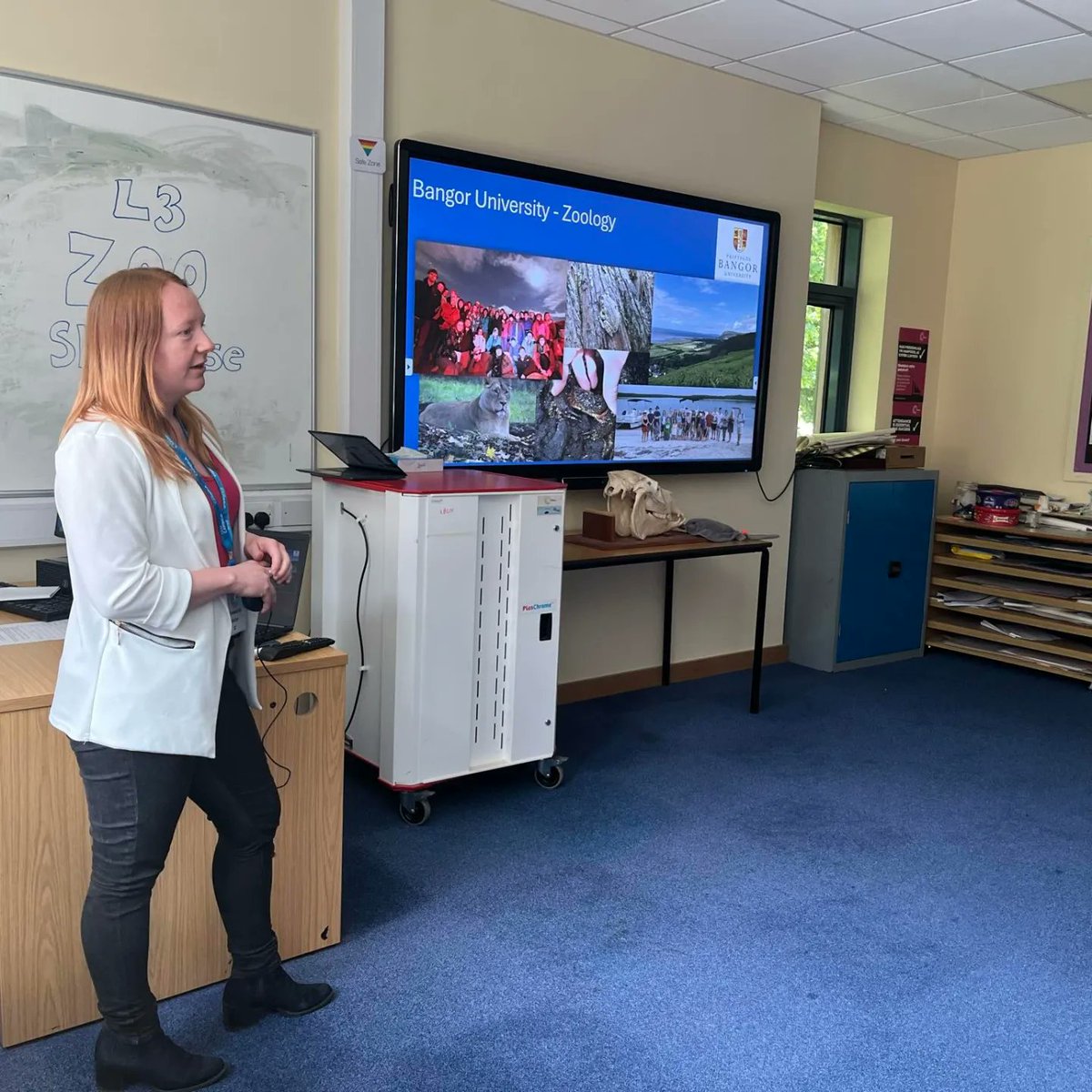 It was a great opportunity to talk (and hopefully inspire) the next generation of conservationists and it was also a nice reminder of how far I've actually come in my own career and all the struggles I've had on my way here @colegcambria #inspirational #reminiscing