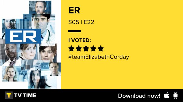 afraals's tweet photo. And with that I’ve now watched all 15 seasons of #ER 😭 https://t.co/rUkiWNY318 https://t.co/k56jN8pMS4