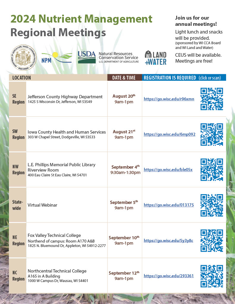Please see the updated flyer below with the time change for the Northwest regional meeting.