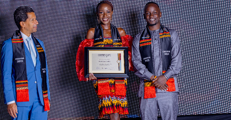 IMChallengeug's tweet photo. ✨ Celebrating the Stars of Tomorrow! 🎓
Our #ContentCatalyst23 graduates have received their certificates after achieving skills to get self-employed and build sustainable businesses .
The program is in partnership with the @FrenchEmbassyUg.