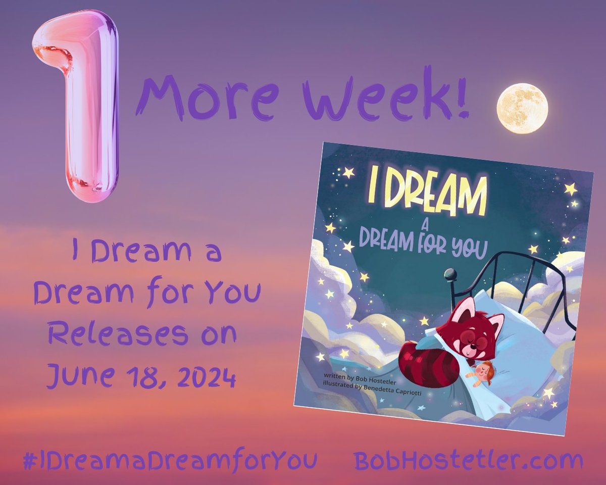 Sally_Matheny's tweet photo. I'm looking forward to this! 
#IDreamADreamForYou by @bobhoss https://t.co/H1od7AEufI