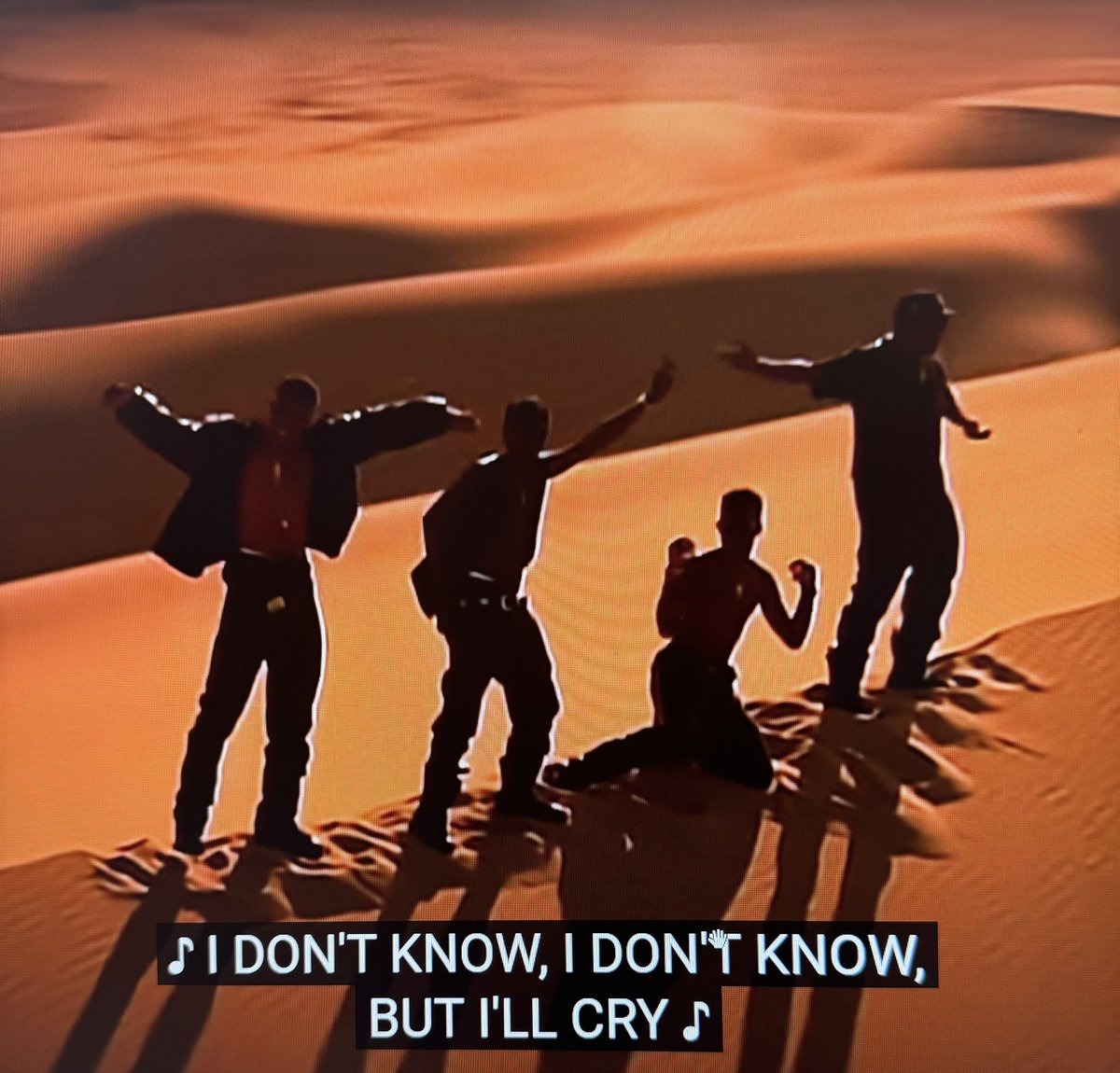 If you not willing to beg for my love, on a sand dune, in black leather, in the desert I don’t want you… 🤷🏾‍♀️