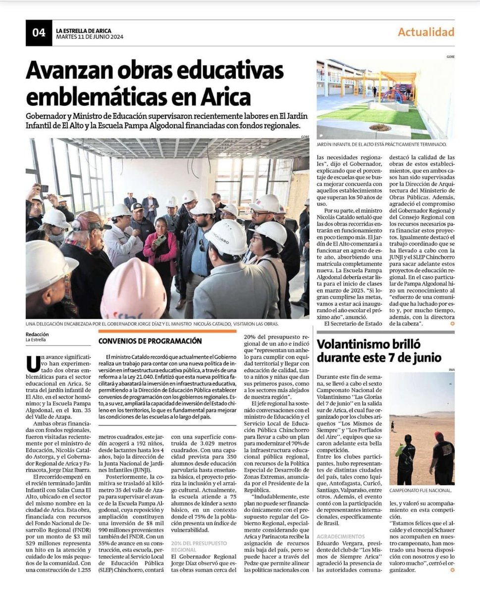 Servicio Local de Educación Pública Chinchorro tweet media