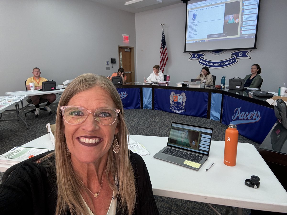 SmekensEd's tweet image. The energy is high at Switzerland County School Corporation where educators are attending #CompCON today and tomorrow. Teachers at Switzerland are setting the bar for implementing The Comprehension Playbook!
@switzsc @amy_linkel