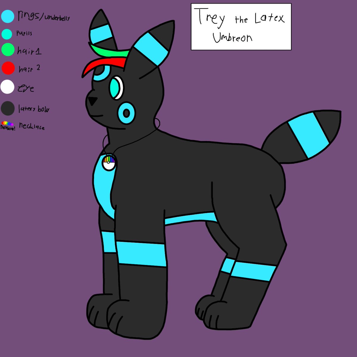 Trey the Umbreon! tweet media