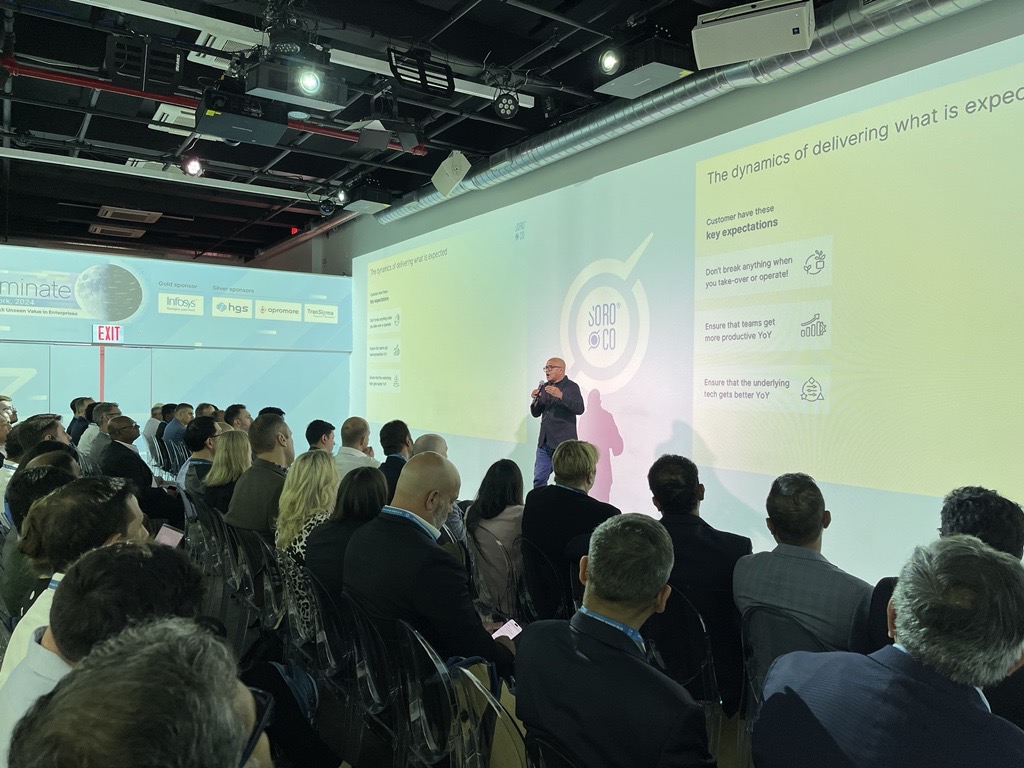 'AI and the Art of Possible'

Our CEO, Samson David takes the stage as he unveils how the Scout AI model can ‘light up the dark side of the moon’ for enterprises, using AI and interaction data to uncover hidden opportunities and drive innovation.

#SorocoIlluminate #AI