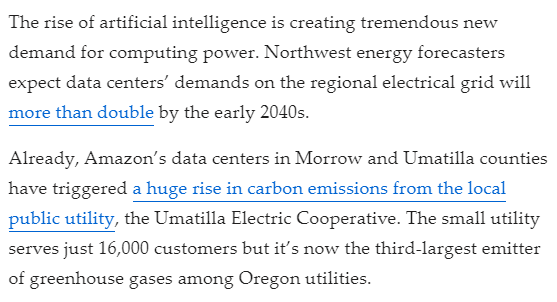 ChrisThomasPDX's tweet photo. @rogoway explains the rapidly growing carbon footprint accompanying AI in everything, including, as the @wirecutter notes, custom AI emojis in the new iPhone for any conceivable occasion.  What a time to be alive.  

https://t.co/IfDCAqh60A

https://t.co/Dc6JOXA6YW https://t.co/dZDHbuvkz6