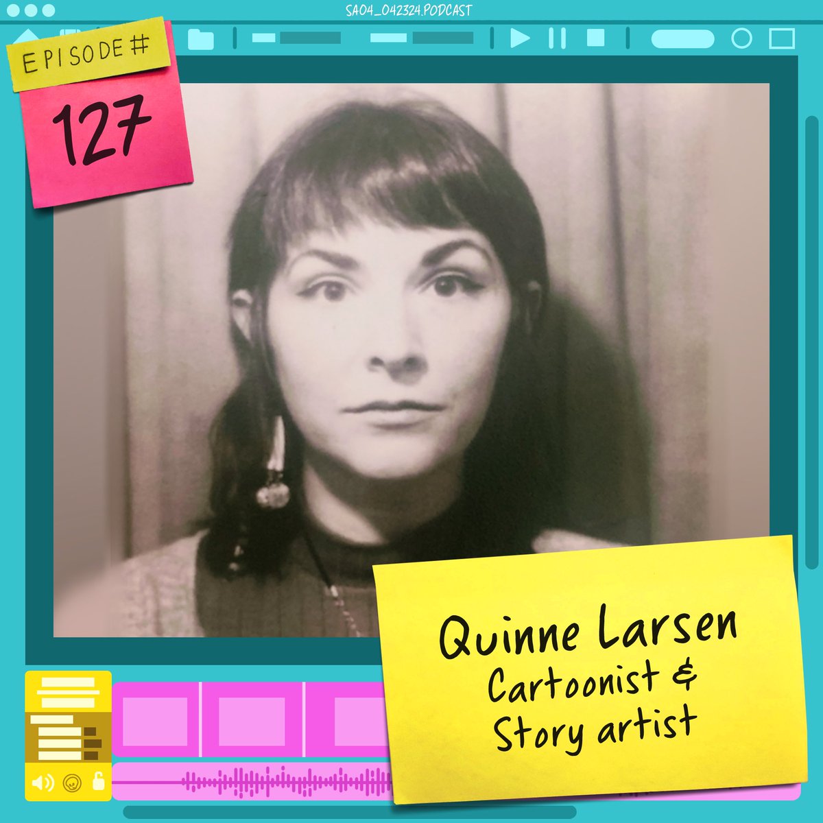 StraightAheadAP's tweet photo. From storyboarding to making their own comics, Chinook Cartoonist Quinne Larsen is telling their own stories! Tune is as we talk about their graphic novel with First Second Publishing and how that came about. Did we mention they're also in a band?

https://t.co/xhSciRS1k6 https://t.co/WH5ZBPgzOd
