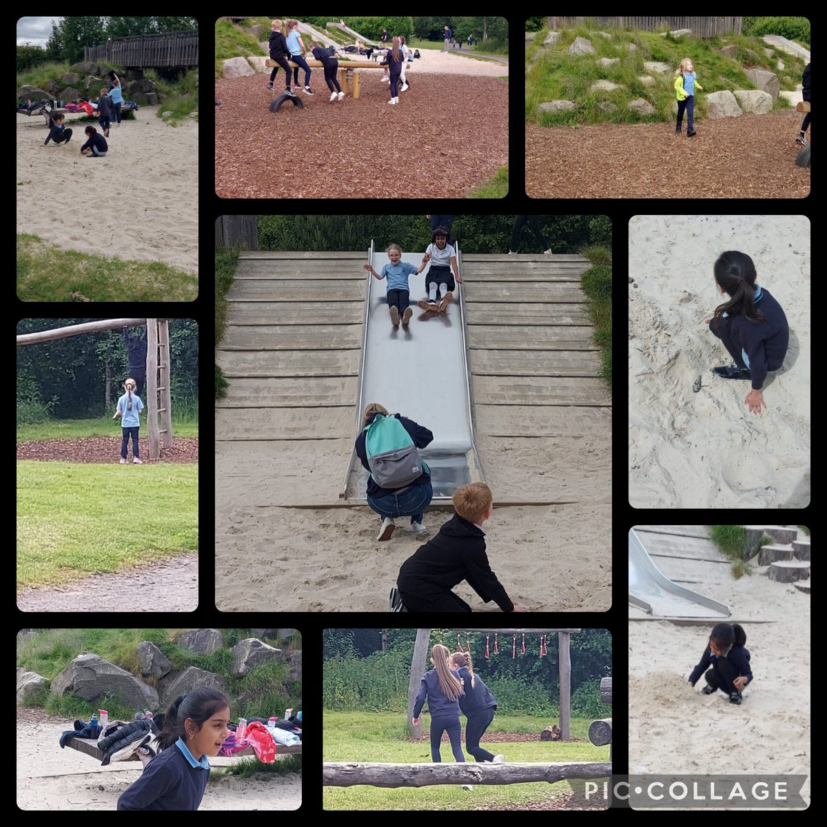 BurghPrimary's tweet photo. P2/3 had great fun exploring Cuningar Loop this morning as part of our Health and Wellbeing Week @EducationSLC @slcHealthy @clydegateway #CuningarLoop #TeamBurgh #DreamBigatBurgh https://t.co/5DCdOBg437