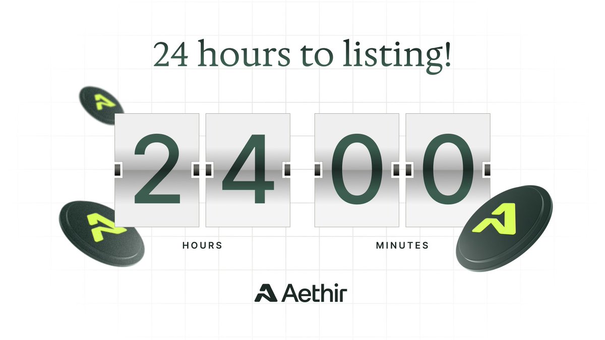 sandro_web3's tweet photo. 🔥 In less than 12 hours the $ATH Coin will finally be listed and I am super excited!

The @AethirCloud Team has done an incredible job so far and it has been a great decision to buy 21 Aethir Nodes early!

Tomorrow all node buyers will also receive an airdrop and I'm curious to see how large this airdrop will be! (please watch out for scammers)

It's also a very good time to put your Aethir Nodes in service! Of course I will run all my nodes with @easeflow_ ! 

Create an easeflow account now and save 10%: https://t.co/D3ipwLiaa6 

(feel free to dm me if you have any questions)

See you tomorrow friends! LFG !!