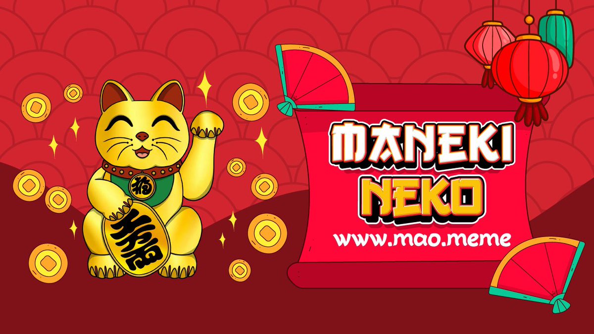$MAO MAO NOW LIVE !!

Chart : dextools.io/app/en/ether/p…

Lp burned 🔥✅
CA renounced ✅
14% of total Supply burned ✅
