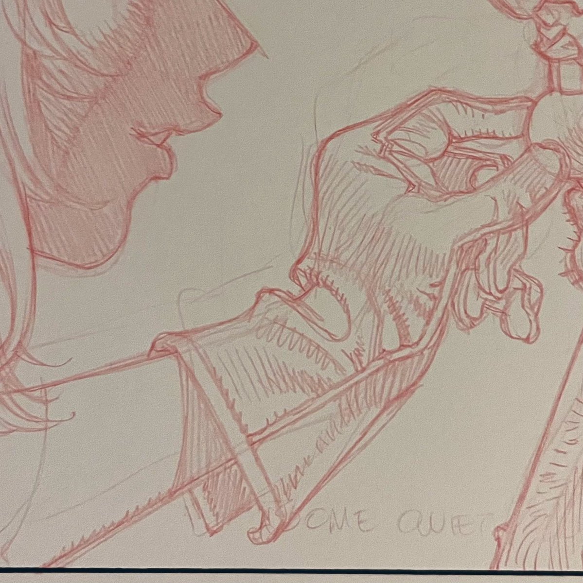 GR_comics's tweet photo. gloved hand
partial pencils detail
#makingcomics #SecretProject1
#process https://t.co/SjNNRbzByh