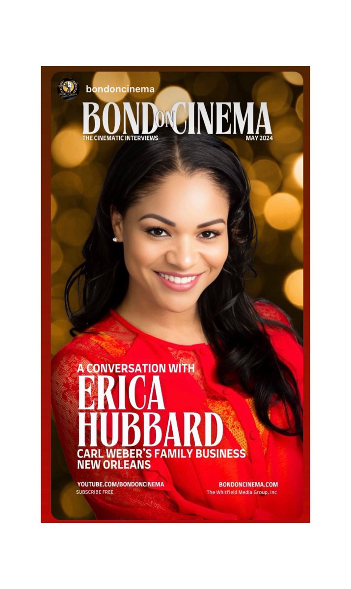 Bond On Cinema thanks for such a great conversation on the arts and entertainment industry.  I’m elated it was one of the Top 10 interview’s most listened to!  Thank you @allmypromotions1  #thankful