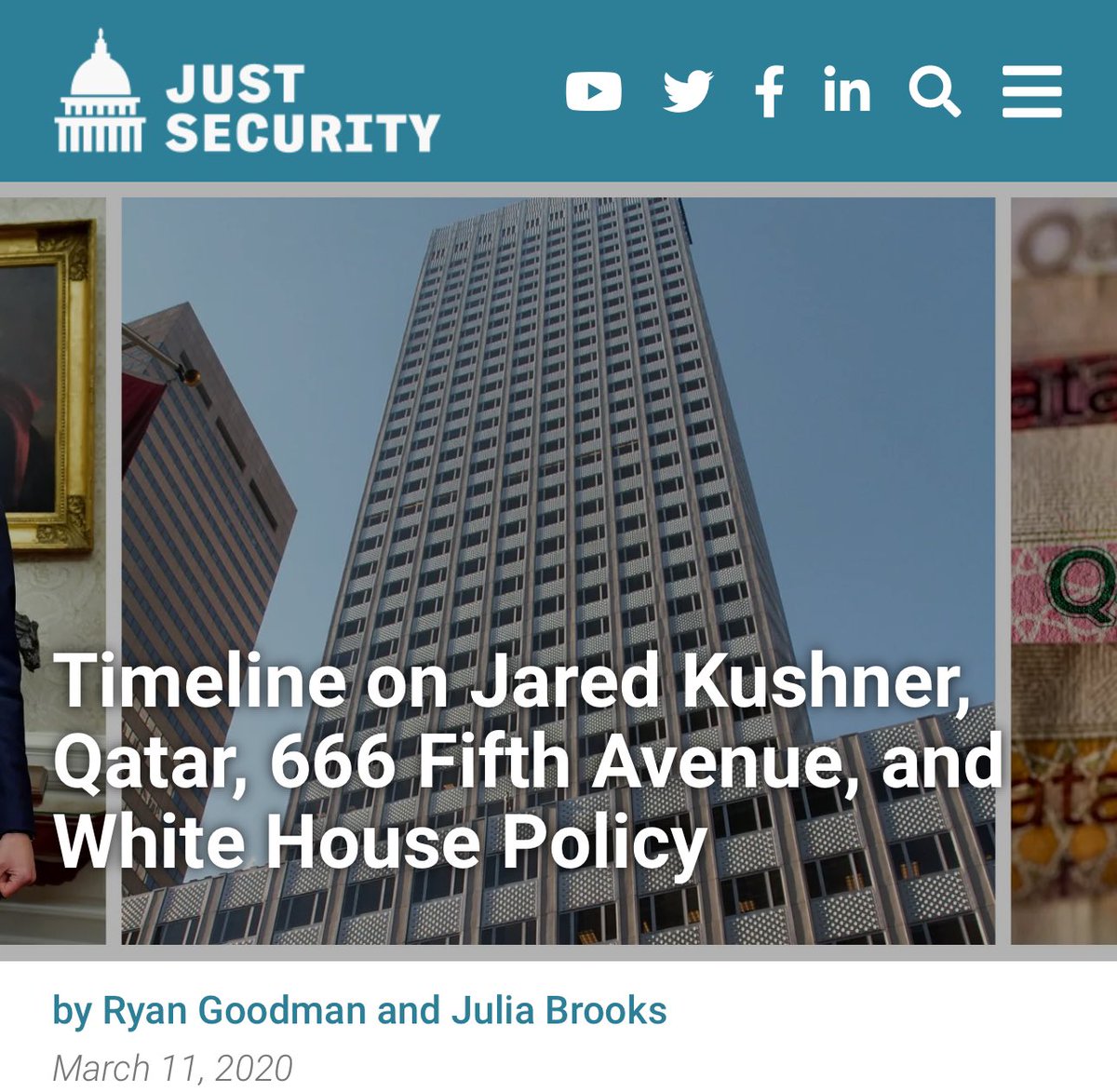 MagaBoogerEater's tweet photo. @namwella1961 You forgot the $1 Billion from Qatar which Jared participated in a quid pro quo with $audi$, creating a blockade
👉using full backing of the United States military, until he got his 👉 1st $1 billion
#WelfareTrumps #3BillionPlus
#BillionQPQ #ButHunter https://t.co/Vl2oFoqNUu https://t.co/bX4UVkjSy4