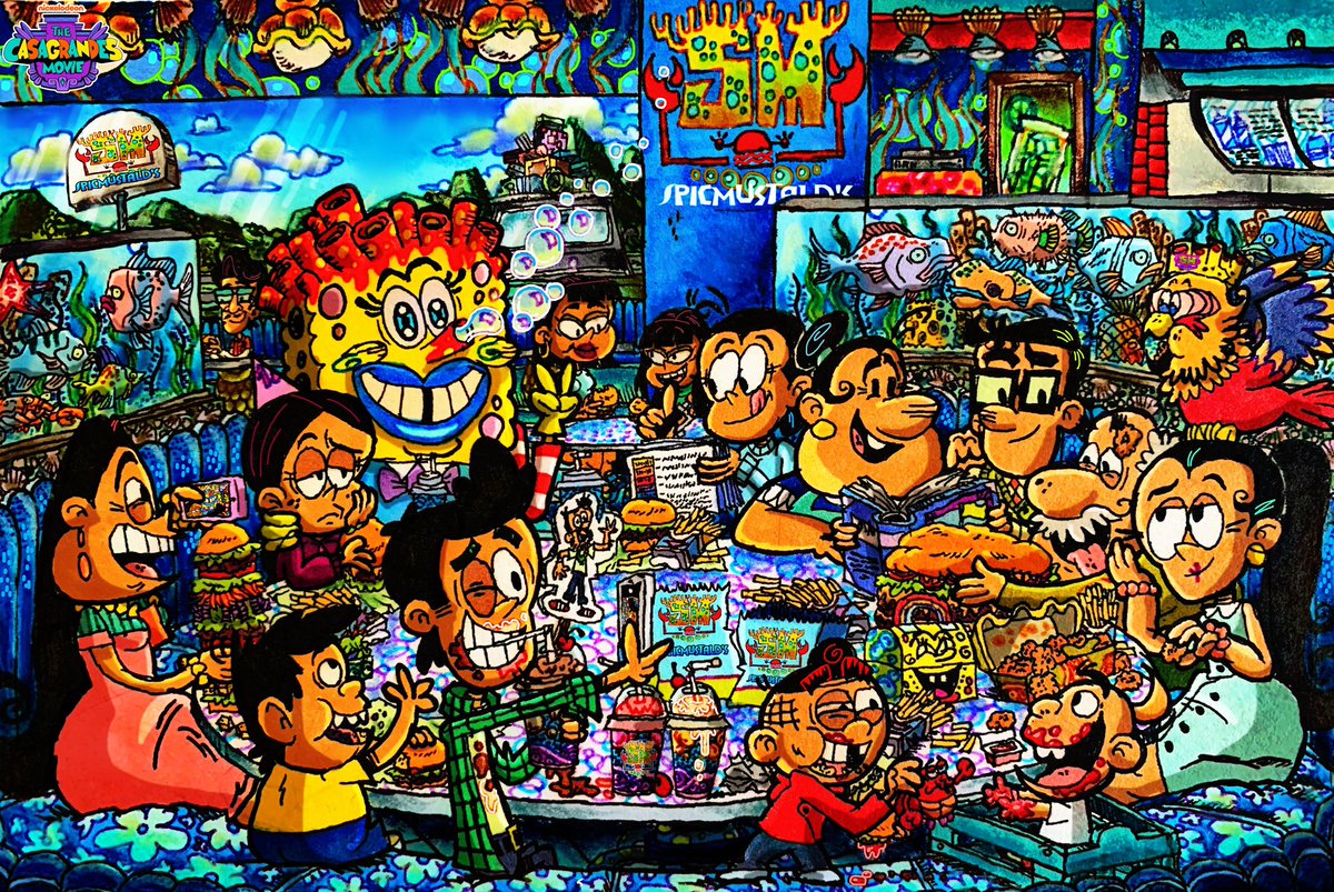 duda_wilson's tweet photo. @FanpageOfTLH @pugavida @DailyNickNews @SpongeBob @DonzelleClemons @DukeLoud1216 @RuhisuART A Nautical Lunch Stop (a special SpongeBob reference ever) #TheCasagrandesMovie #SpongeBobSquarePants #SpongeBobreference #McDonalds https://t.co/dMhCzWu68F