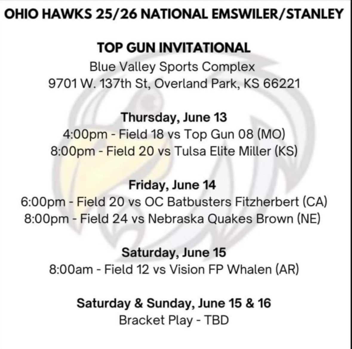 ella_schuberg's tweet photo. On our way to Kansas City! Come watch us play! @HawksOHEmswiler https://t.co/OA6VDyz02i