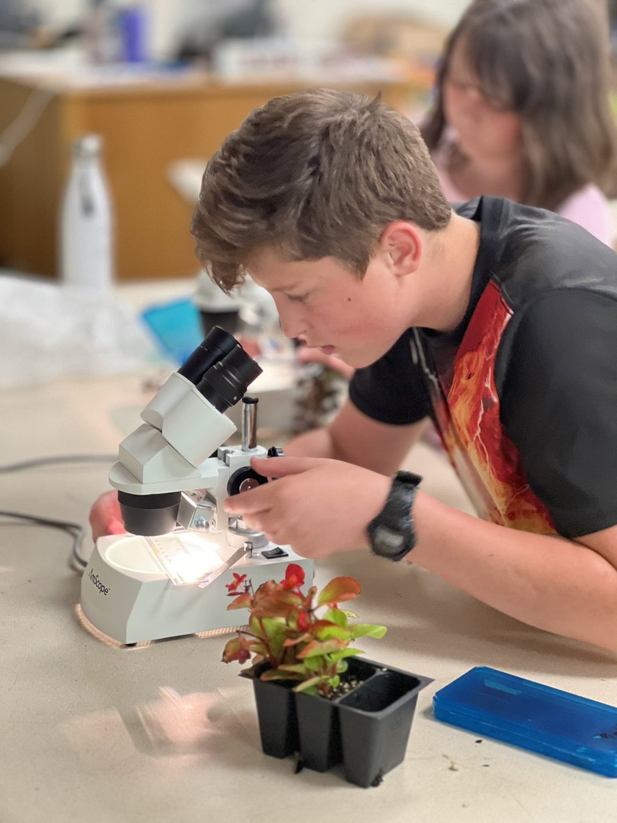 ttuttero's tweet image. These campers are blossoming at @RSS_CTE Summer Camp