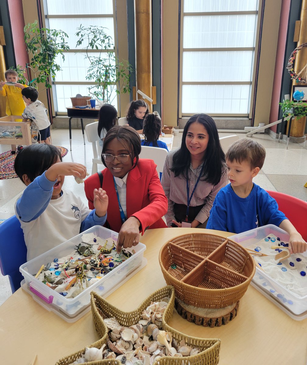 In the UN Building today, we set up a model pre-kindergarten class showcasing play-based learning! This offered stakeholders an invaluable chance to see the impact of play-based education firsthand. #EarlyMomentsMatter #InternationalDayofPlay
