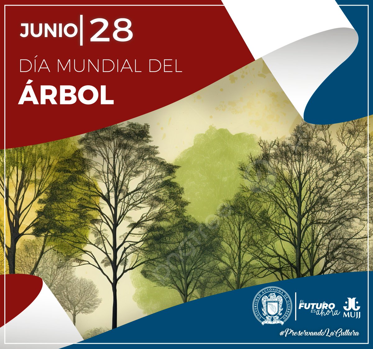 🌳🦅 #DíaMundialDelÁrbol 

#ElFuturoEsAhora #PreservandoLaCultura