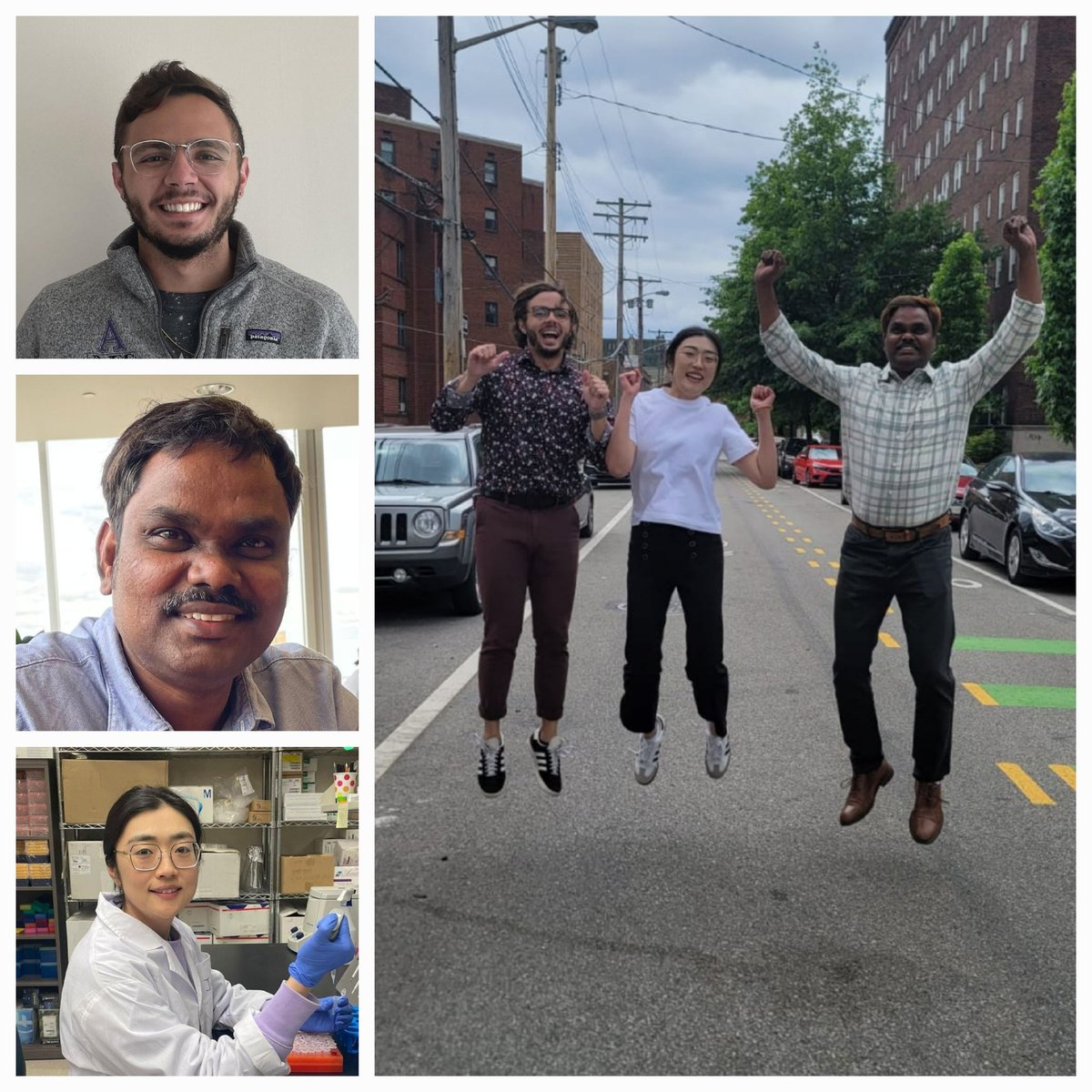 Babak Razani, MD, PhD Laboratory (@razanilab) on Twitter photo Welcome to 3 new members of the <a href="/RazaniLab/">Babak Razani, MD, PhD Laboratory</a>. Carlos Cosme (<a href="/life_of_carlos/">Carlos Cosme Jr.</a>) is <a href="/PittCMU_MSTP/">Pitt/CMU MSTP</a> Graduate Student; Doureradjou Peroumal (<a href="/doureradjou/">Doureradjou Peroumal</a>) and Jun Huang are new Postdoctoral Fellows. Fair to say this team is eager to get some cool metabolism projects started... 🤩💪 Welcome to 3 new members of the <a href="/RazaniLab/">Babak Razani, MD, PhD Laboratory</a>. Carlos Cosme (<a href="/life_of_carlos/">Carlos Cosme Jr.</a>) is <a href="/PittCMU_MSTP/">Pitt/CMU MSTP</a> Graduate Student; Doureradjou Peroumal (<a href="/doureradjou/">Doureradjou Peroumal</a>) and Jun Huang are new Postdoctoral Fellows. Fair to say this team is eager to get some cool metabolism projects started... 🤩💪