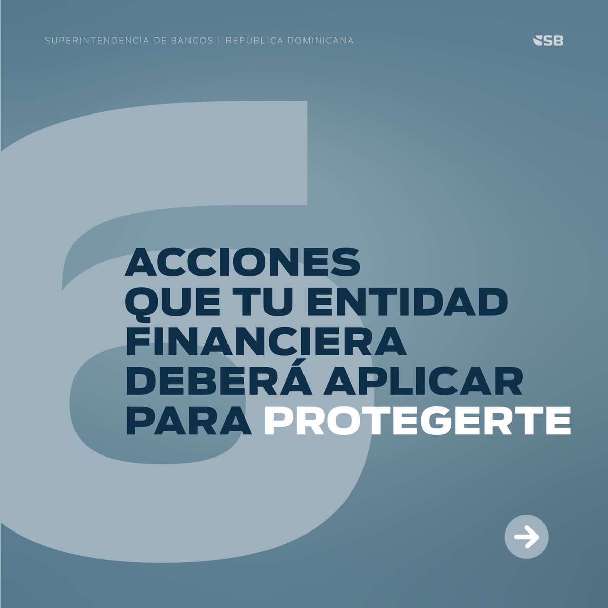 SuperdeBancosRD's tweet photo. Las entidades de intermediación financiera deberán seguir una serie de estipulaciones de la SB para proteger a las usuarias y los usuarios financieros que entrarán en vigencia dentro de seis meses. 

Estas están contenidas en la Circular SB: CSB-REG-202400007. Toma nota de alguno de los puntos más relevantes. #CircularSB #ProUsuarioRD