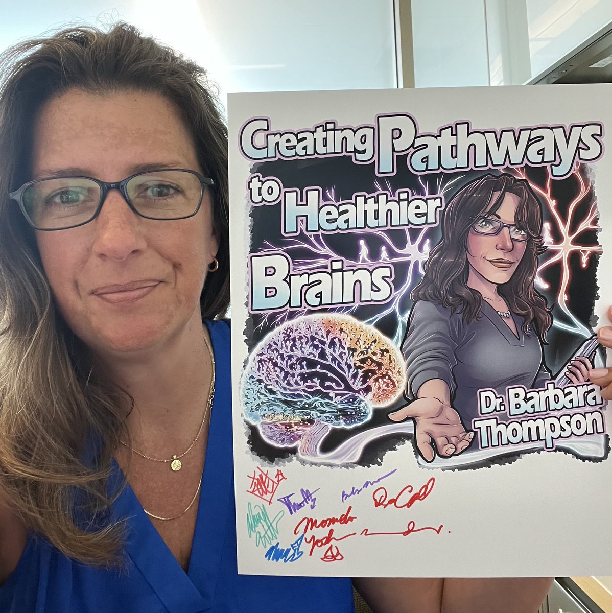 ComfortAndAdam's tweet photo. As you know, we've illustrated a ton of scientists all from right here in #westmichigan ❤️
This is Dr. Barbara Thompson, who studies social and emotional development at @michiganstateu
More scientists to come!
#kalamazoocollege #scienceart #scienceartist #scienceawareness https://t.co/QocELIgIqi