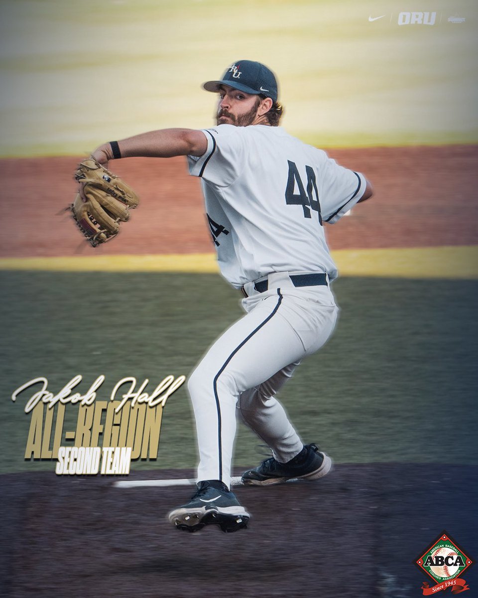 ORU Baseball (@orubaseball) on Twitter photo ๐๐๐ ๐๐๐ญ๐ข๐ฏ๐ข๐ญ๐ข๐๐ฌ โ
Congrats to Jakob Hall on being named to the ABCA & Rawlings Central All-Region Second Team!
<a href="/jakobhall55/">Jakob Hall</a> | #ORUBase ๐๐๐ ๐๐๐ญ๐ข๐ฏ๐ข๐ญ๐ข๐๐ฌ โ
Congrats to Jakob Hall on being named to the ABCA & Rawlings Central All-Region Second Team!
<a href="/jakobhall55/">Jakob Hall</a> | #ORUBase
