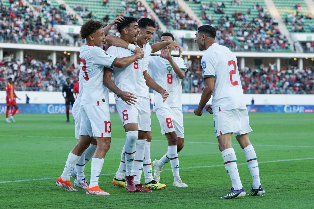 CAF_Online's tweet photo. Teams with a 100% record in the African #WCQ so far:
🇲🇦 Morocco
End of list. https://t.co/wMLCZQCgLe