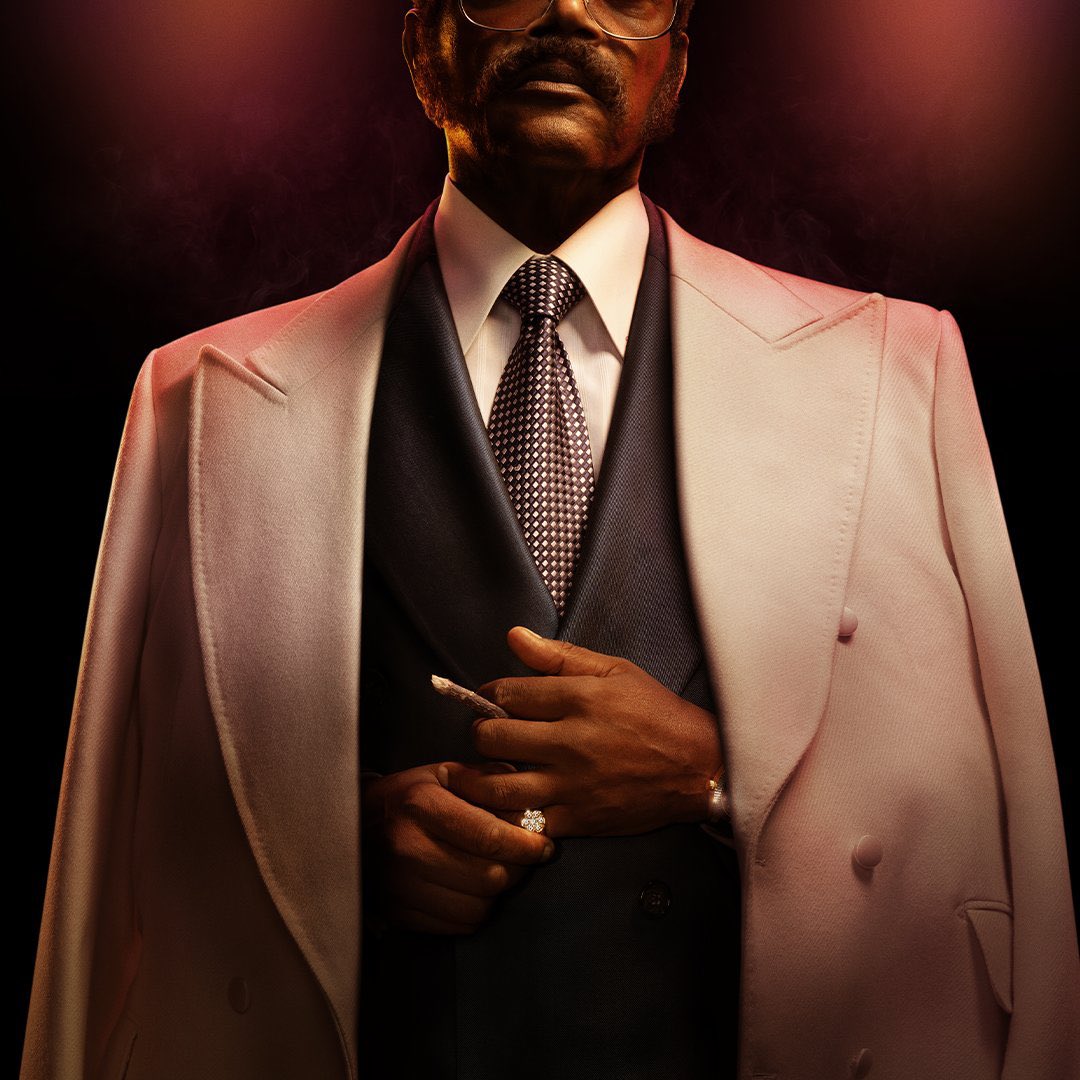 DiscussingFilm's tweet photo. First peek at Samuel L Jackson and Kevin Hart in the heist series ‘FIGHT NIGHT: THE MILLION DOLLAR HEIST’

Also starring Don Cheadle, Terrence Howard, Taraji P. Henson and Chloe Bailey. https://t.co/MW6Y3jnDmt