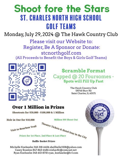 St. Charles North Boy's Golf tweet media
