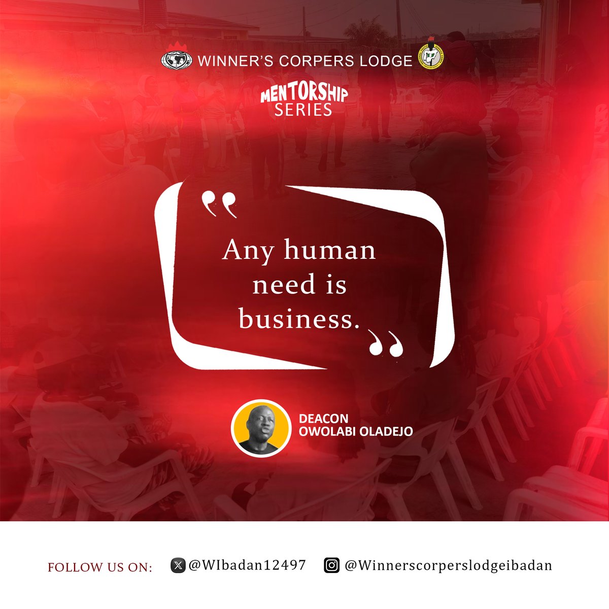 WIbadan12497's tweet photo. π Highlights from our Weekly Mentorship Series! π
Join us on this journey of growth and discovery! πβ¨
#Mentorship #LearningJourney #Leadership #GrowthMindset #Winnerschapel #Lfcbashorun https://t.co/SdLAPIQuqw