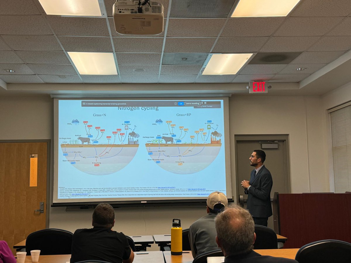 dubeux's tweet photo. Today we had the successful MS defense of K. Roger Trumpp! Roger did a great job during his program in our UF IFAS Forage Team! Thanks to all the group who helped Roger and to the committee! ⁦@UF_IFAS⁩ ⁦@UFIFASAgronomy⁩ ⁦@ufifasnfrec⁩ https://t.co/puJF9YuFIz