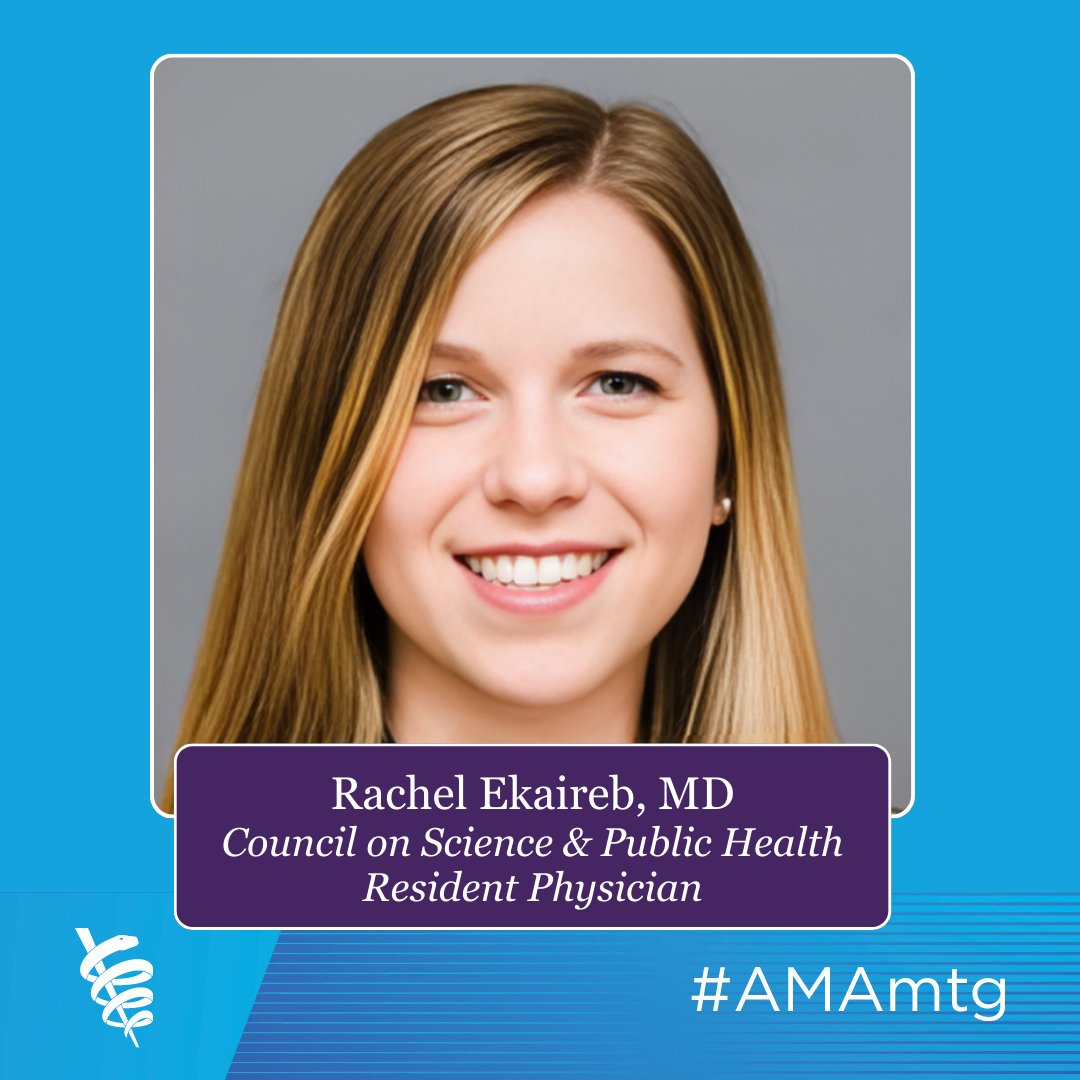 Congratulations to our newly elected AMA Council on Science and Public Health members Raymond K. Tu, MD, MS and Rachel Ekaireb, MD!
