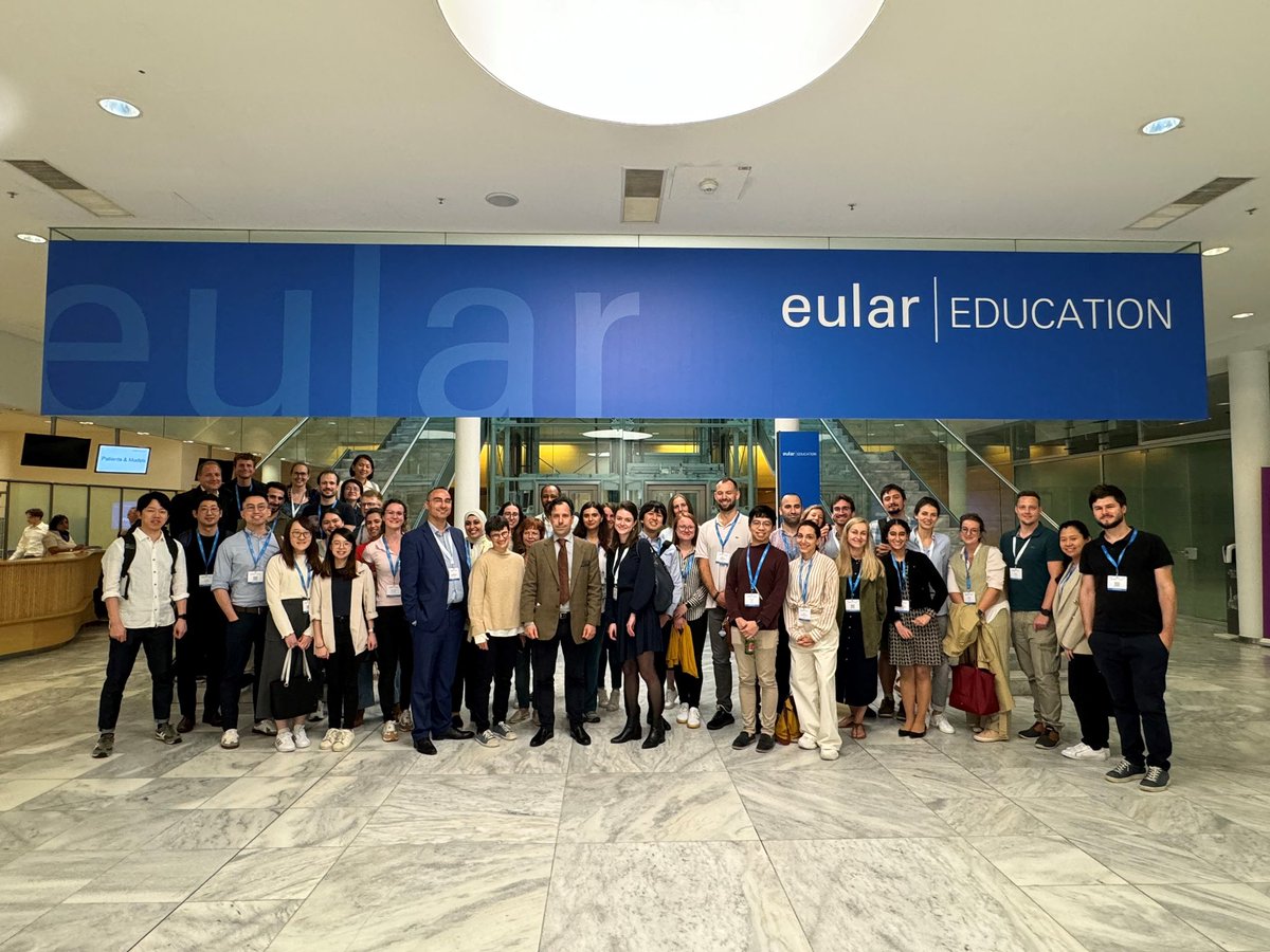 Great MSUS Live Course in Vienna! 

Great teachers and organization! 🔔 
Thanks to Eular Education and Scientific Organizers! 🎓

Thanks 👏🏼
- Peter Mandl <a href="/DrPeterMandl/">Peter Mandl MD</a> 
- Christina Duftner 
- Irina Gessl 

<a href="/eular_org/">EULAR</a> #EULAR2024 #ultrasound #msus