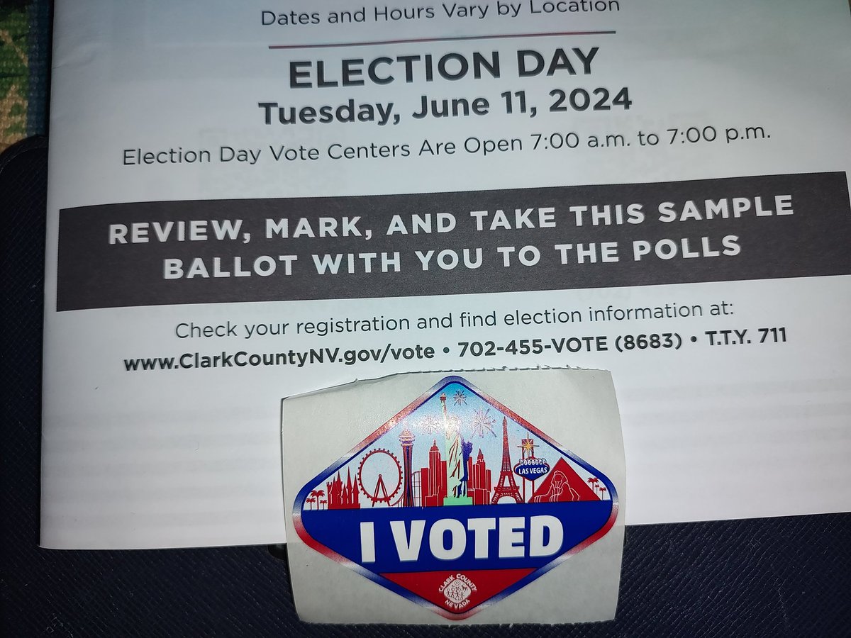 bookmarkdavis's tweet photo. Did something new: Voted on my birthday 🎂 https://t.co/W9wpdTTdz6