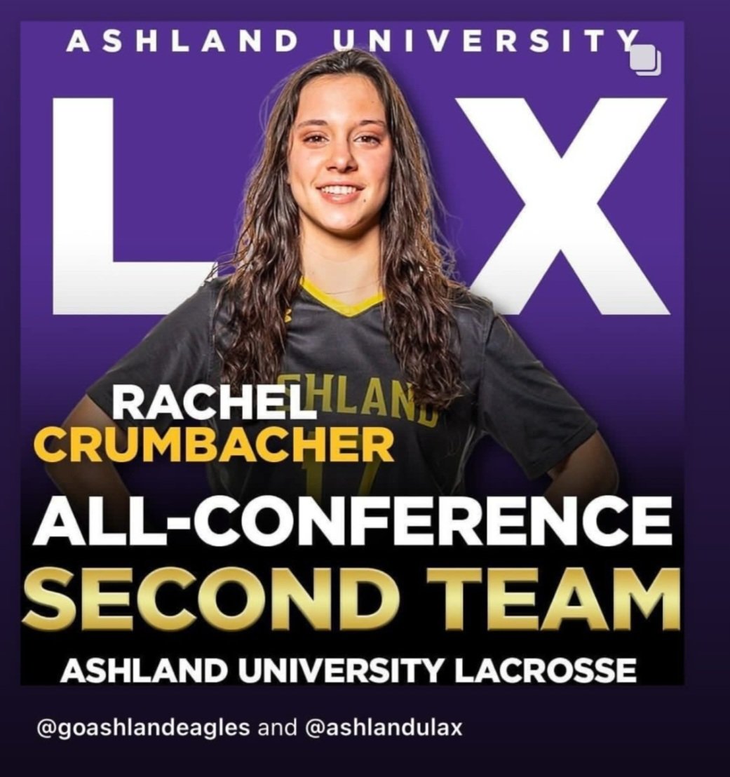 Congrats to Avon Lax Alum Rachel Crumbacher on being named to ALL GMAC!